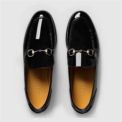 gold gucci leather loafers|gucci horsebit loafers women's.